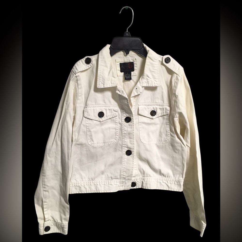 White Jean Jacket